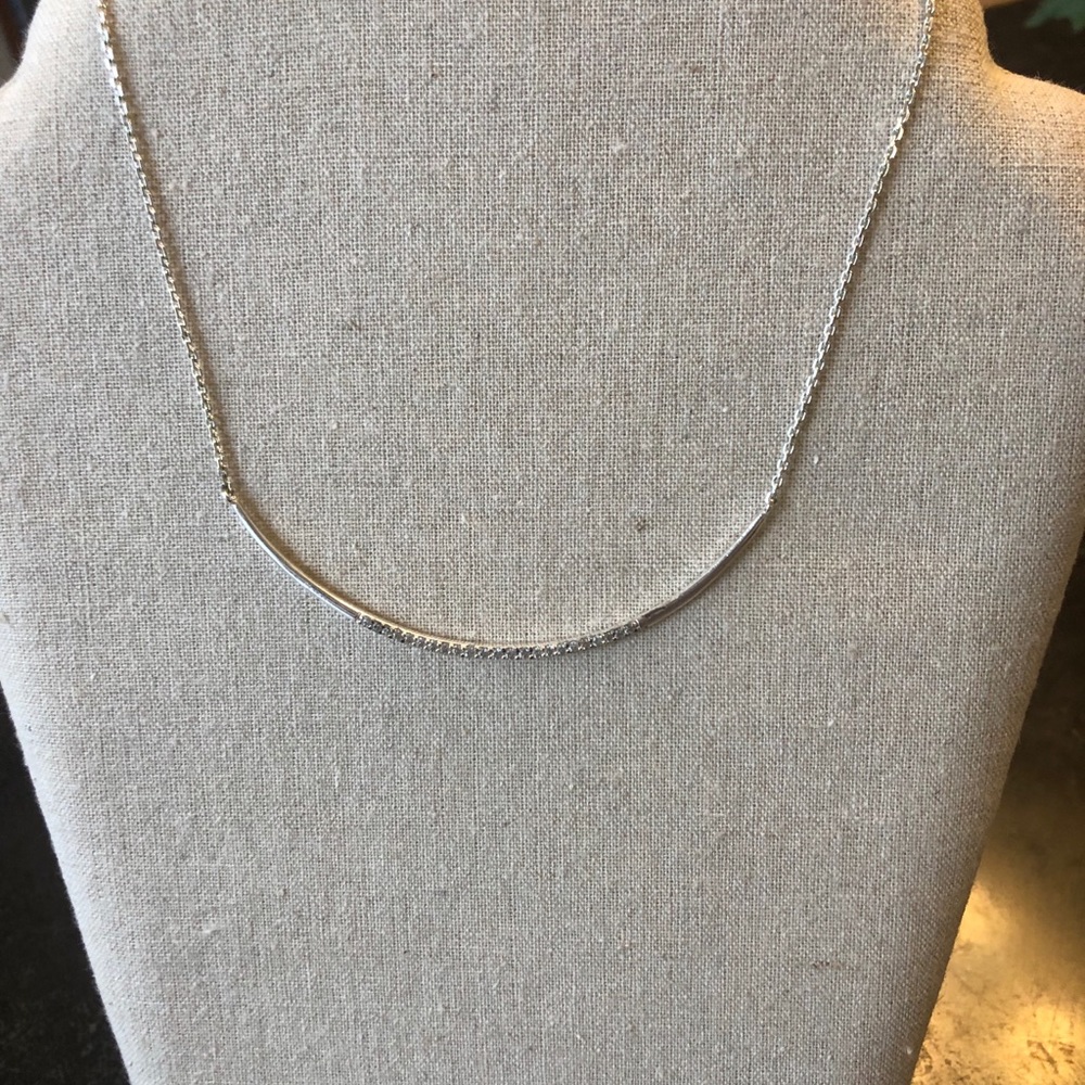 Stella & Dot Crescent Necklace